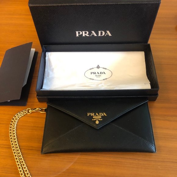 Prada Bags | Authentic Prada Envelope 